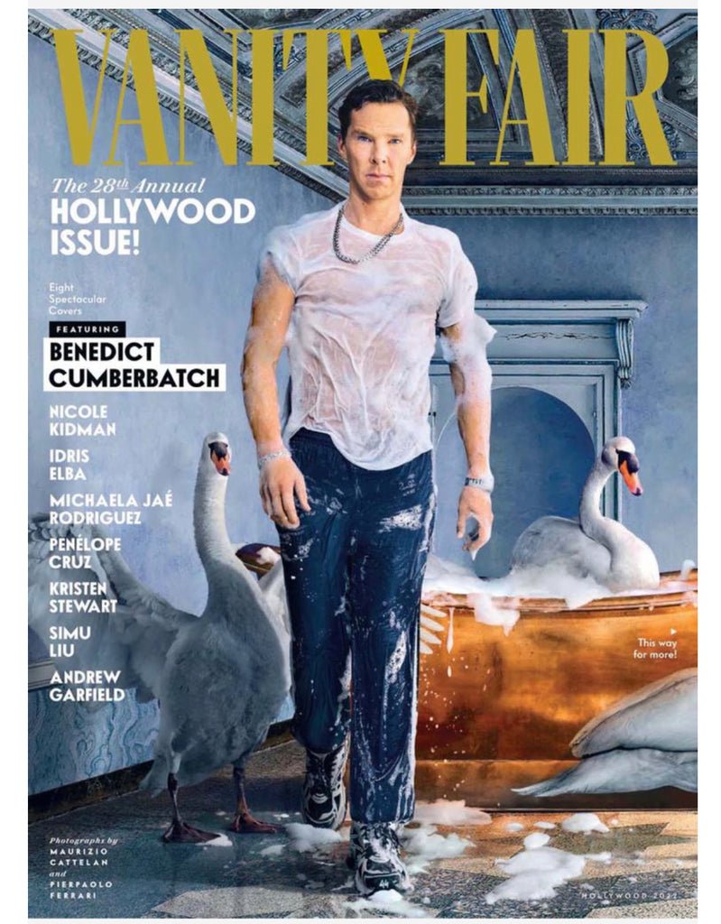As Seen In Vanity Fair London Magazine Annual Hollywood Issue
